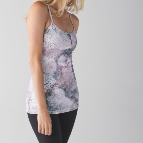 lululemon athletica Tops - {lululemon}Power Y Tank Luon-Sugar Crush Multi